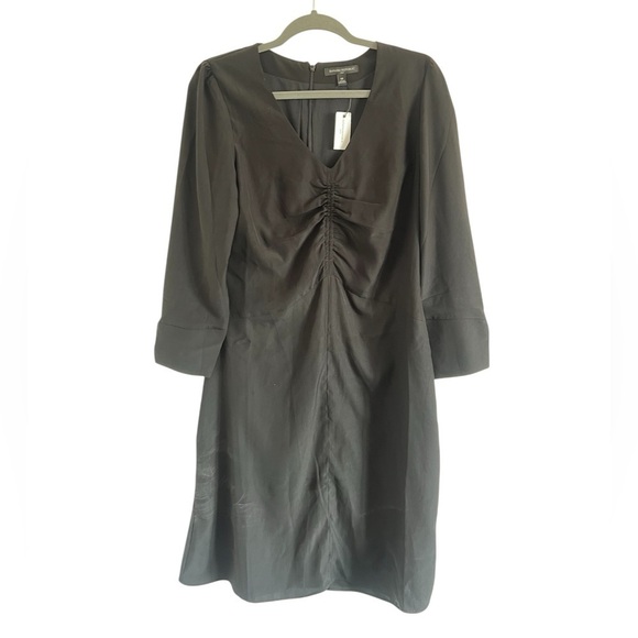 Banana Republic Dresses & Skirts - NWT Banana Republic Ruched Black Dress, size 10